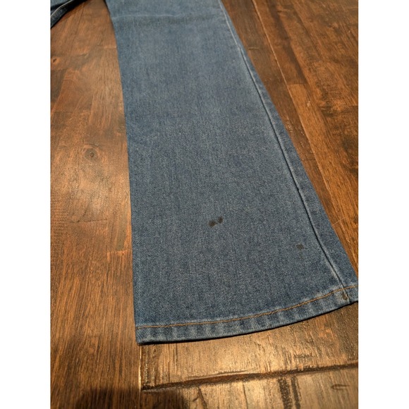 Vintage Levis 505 Jeans Mens 31x33 Made USA Zip Fly Straight Denim 90s Pants - Picture 15 of 16